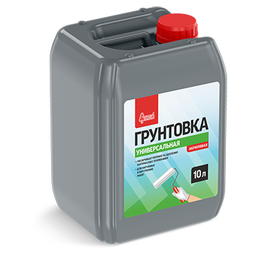 Грунтовка УНИВЕРСАЛЬНАЯ АКРИЛОВАЯ (10 л) Старатели