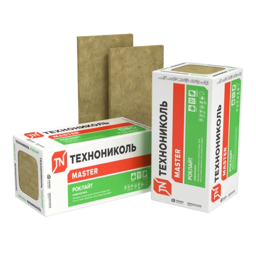 УТЕПЛИТЕЛЬ РОКЛАЙТ, 1200Х600Х50 ММ, (8 ПЛИТ, 5,76 КВ.М)