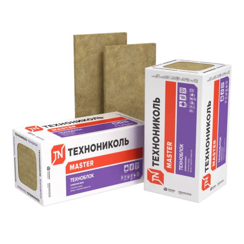 УТЕПЛИТЕЛЬ ТЕХНОБЛОК СТАНДАРТ (4 ПЛИТ, 2,88 КВ.М) 1200Х600Х100 ММ